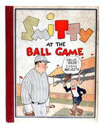 "SMITTY AT THE BALL GAME" 1929 STRIP REPRINT BOOK FEATURING BABE RUTH.