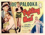 "JOE PALOOKA IN FIGHTING MAD" LOBBY CARD.