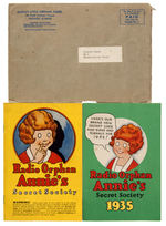 LITTLE ORPHAN ANNIE MANUAL & DECODER SET.