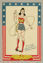 WONDER WOMAN INFANTILE PARALYSIS CARD.