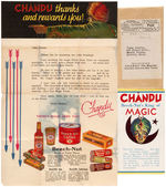 "CHANDU BEECH NUT GUM" PREMIUM MAGIC TRICKS LOT.