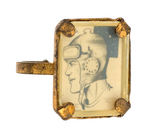 BUCK ROGERS IN SPACE HELMET PORTRAIT RING OF UNKNOWN ORIGIN.