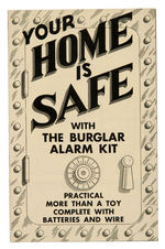 "'DICK TRACY' BURGLAR ALARM KIT."