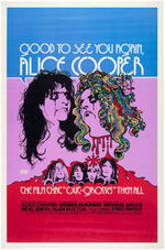 ALICE COOPER MOVIE POSTER PAIR.