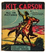 "KIT CARSON - HIGH LIGHTS OF HISTORY SERIES" BLB-LIKE PAIR.