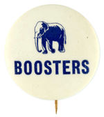 PHILADELPHIA ATHLETICS EARLY "BOOSTERS" BUTTON.