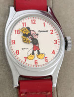 "MICKEY MOUSE WRIST WATCH" WITH "POP-UP" BOX.