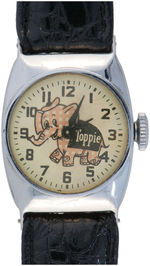 KROGER'S GROCERY STORE TOP VALUE STAMPS "TOPPIE" THE ELEPHANT WATCH.