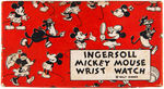 "INGERSOLL MICKEY MOUSE WRIST WATCH" BOXED VERSION FROM SPRING, 1934.