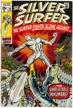 THE SILVER SURFER COMIC LOT OF FIVE ISSUES.