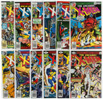 "THE UNCANNY X-MEN" COMIC LOT OF 14 ISSUES IN HIGH GRADE.