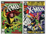 "THE UNCANNY X-MEN" COMIC LOT OF 17 ISSUES IN HIGH GRADE.