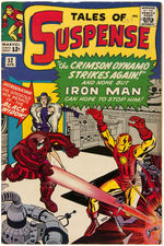 TALES OF SUSPENSE COMIC TRIO WITH FIRST APPEARANCE OF BLACK WIDOW.