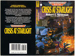 "CRISIS AT STARLIGHT" ORIGINAL RICHARD HESCOX PAPERBACK COVER PAINTING & COVER PROOF.