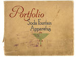 BASTIAN-BLESSING "PORTFOLIO OF SODA FOUNTAIN APPARATUS" BOOKLET.