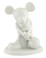 MICKEY MOUSE WITH KETTLEBELL PORCELAIN ROSENTHAL FIGURINE (RARE VARIANT).