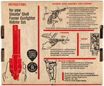 "MATTEL SHOOTIN' SHELL GUNFIGHTER HOLSTER SET."