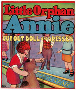 "LITTLE ORPHAN ANNIE CUT OUT DOLL AND DRESSES" BOXED SET.