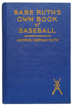 “BABE RUTH’S OWN BOOK OF BASEBALL” LIMITED EDITION BABE RUTH-SIGNED COPY.