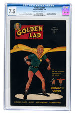 "GOLDEN LAD" #1 JULY 1945 CGC 7.5 VF-.