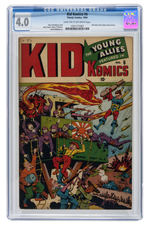 "KID KOMICS" #6 1944 CGC 4.0 VG.