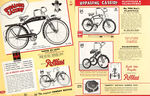 “HOPALONG CASSIDY BICYCLES” PROMO SHEET AND “ROLLFAST” CELEBRITY PROMO PHOTOS.