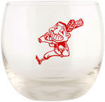 CLEVELAND INDIANS CHIEF WAHOO GLASS LOT.