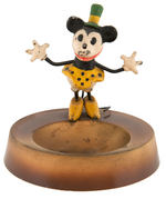 RARE MINNIE MOUSE GERMAN METAL ASHTRAY.