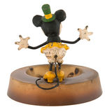 RARE MINNIE MOUSE GERMAN METAL ASHTRAY.