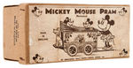 "MICKEY MOUSE PRAM" BOXED WIND-UP TOY.