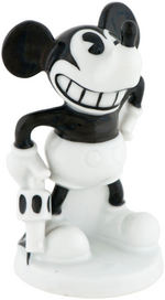 MICKEY MOUSE WITH GUN PORCELAIN ROSENTHAL FIGURINE.