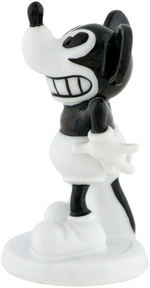 MICKEY MOUSE WITH GUN PORCELAIN ROSENTHAL FIGURINE.