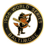 “BALTIMORE 1966 WORLD SERIES” PRESS PIN.