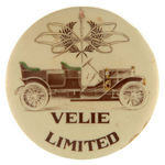 "VELIE LIMITED" LARGER VARIETY OF PREVIOUS CAR BUTTON.