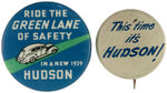 FIVE ITEMS FOR THE HUDSON MOTOR CAR.