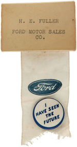 SEVEN FORD BUTTONS WITH TWO RELATED TO NYWF.