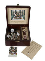 WALT DISNEY WITH CHARLOTTE CLARK DOLLS EXCEPTIONAL LIMITED EDITION BOXED WATCH/DOLL SET.