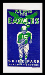 STEVE VAN BUREN-PHILADELPHIA EAGLES WINDOW DISPLAY.