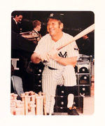 MICKEY MANTLE PICTURES AND AUTOGRAPH.