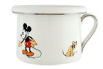 MICKEY & MINNIE MOUSE & PLUTO FRENCH CHILD'S POTTY.