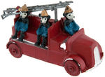 "MICKEY'S FIRE BRIGADE" BOXED ENGLISH FIRETRUCK TOY.