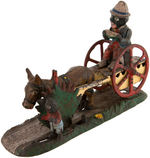 "BAD ACCIDENT" CAST IRON MECHANICAL BANK.