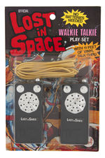 LOST IN SPACE" WALKIE TALKIE CARDED SET.