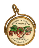 "KEMP'S IMPROVED MANURE SPREADER" CELLO SPINNER.