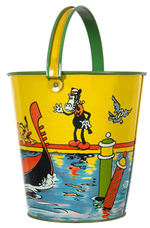 MICKEY & MINNIE MOUSE SAND PAIL IN CHOICE CONDITION.