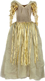 "BUCK ROGERS IN THE 25th CENTURY" SCREEN-WORN "BALLROOM GOWN" COSTUME.