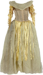 "BUCK ROGERS IN THE 25th CENTURY" SCREEN-WORN "BALLROOM GOWN" COSTUME.