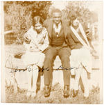 WILLIE "BILL" FOSTER NEGRO LEAGUE STAR AND HOF MEMBER CANDID PHOTOGRAPH.