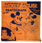 “MICKEY MOUSE PANTOGRAPH” LARGE BOXED SET.