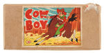 CELLULOID COWBOY OCCUPIED JAPAN BOXED WINDUP TOY.